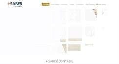 Desktop Screenshot of maissabercontabil.com.br